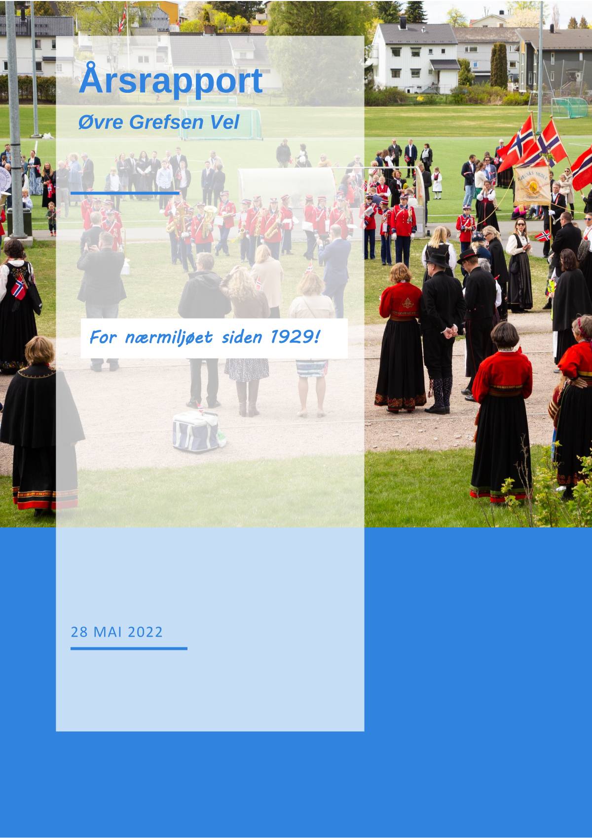 Årsmelding 2021, side 1 av 16