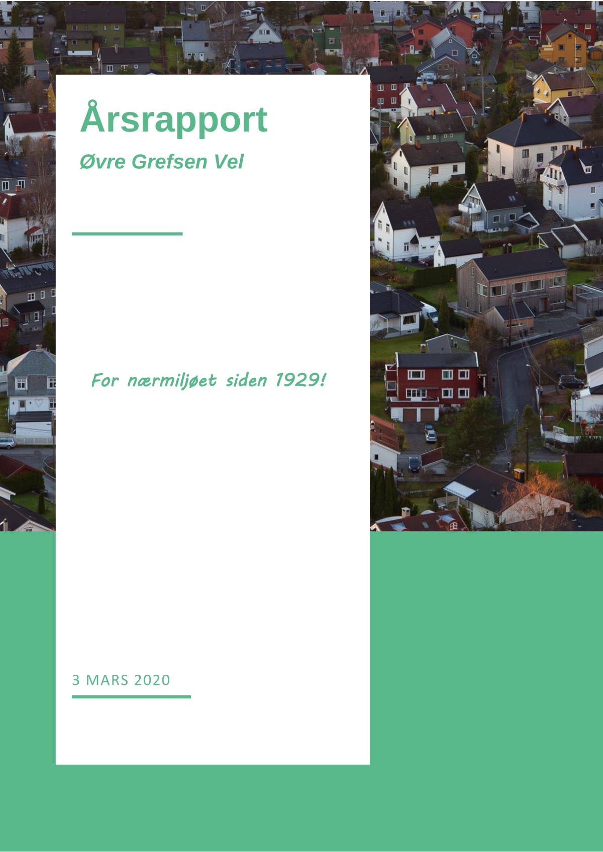Årsmelding 2019, side 1 av 14