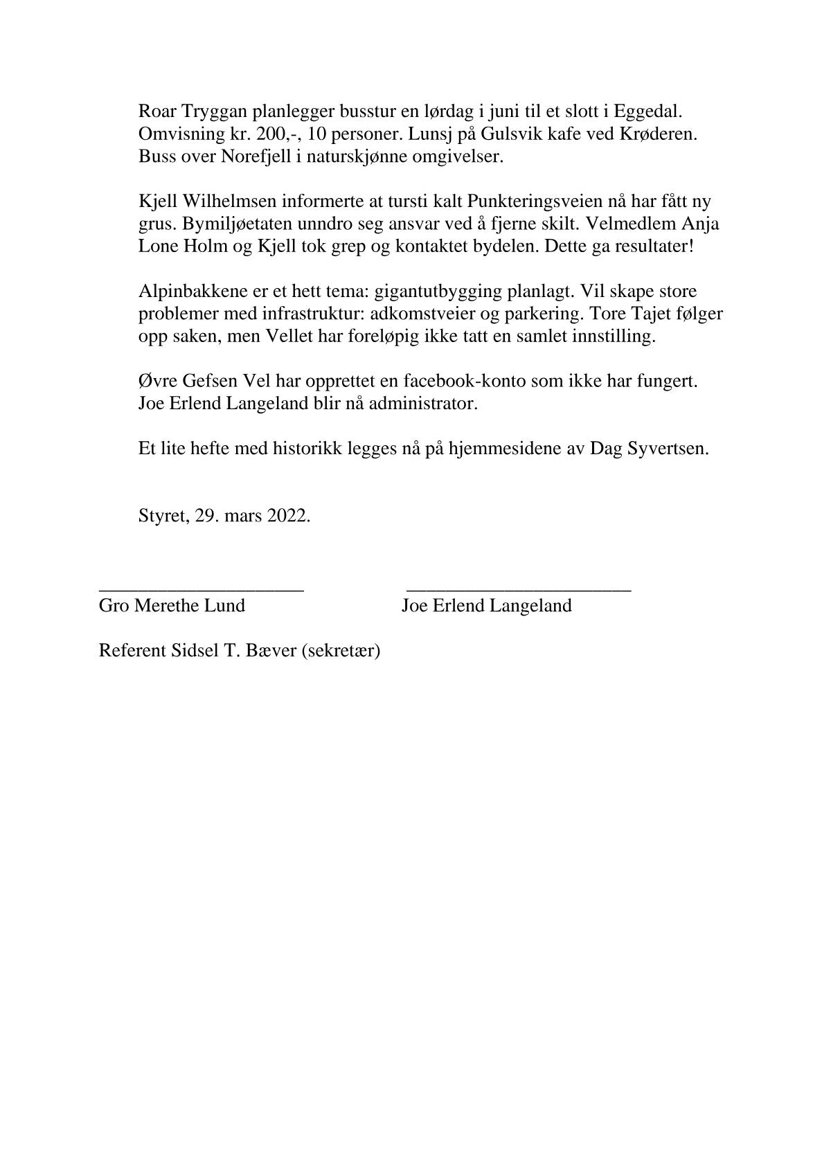 Protokoll fra årsmøtet 2022, side 3 av 3